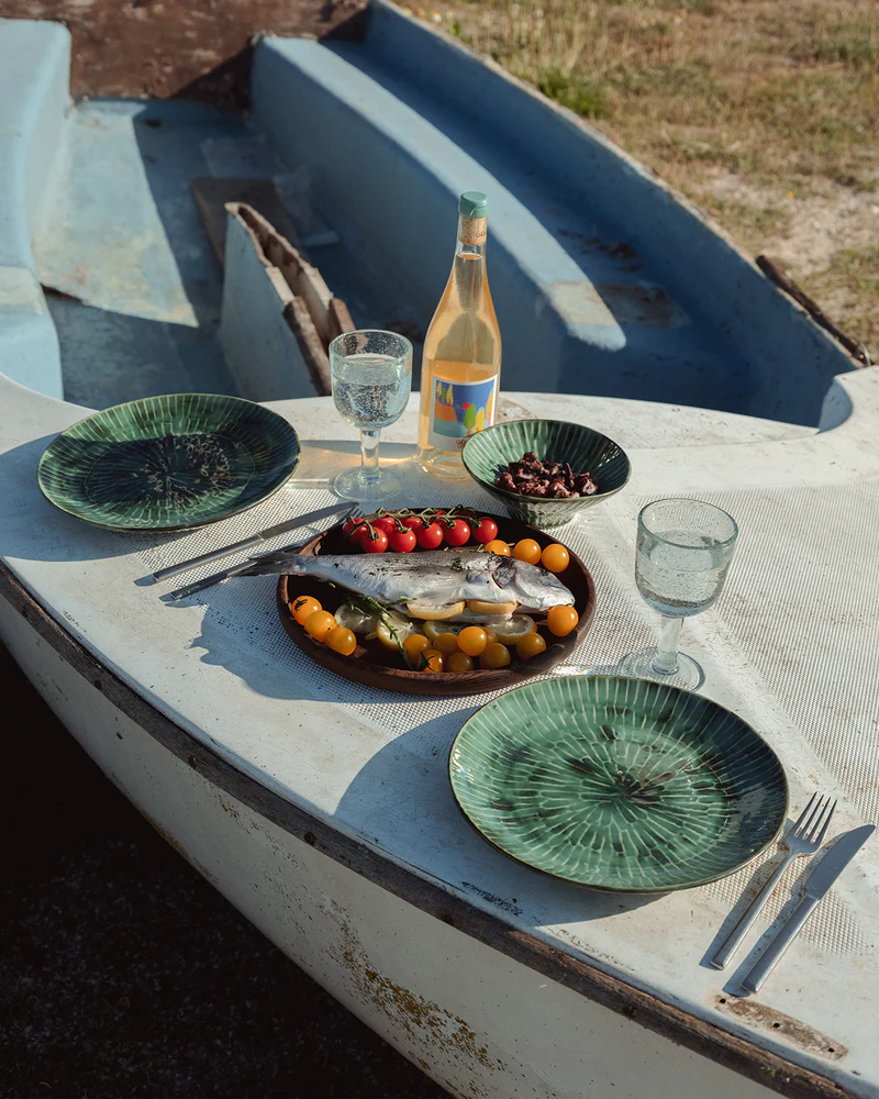 Dinner plate green Verde Lanza 2