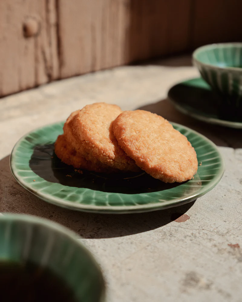 Dessert plate green Verde Lanza 2