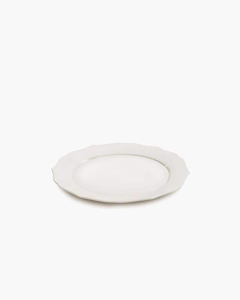 Dinner plate white Silhouette