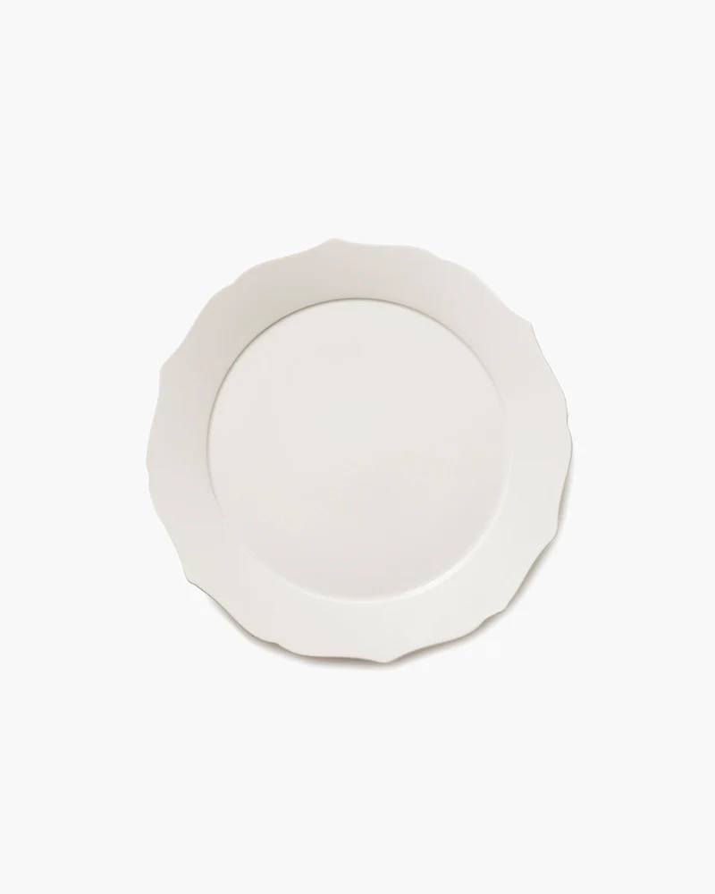 Dinner plate white Silhouette 2
